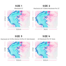 Load image into Gallery viewer, Aqua Splash Laptop Sleeve