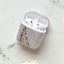Load image into Gallery viewer, Airpods Case - Rose Gold Marble
