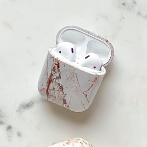 Airpods Case - Rose Gold Marble
