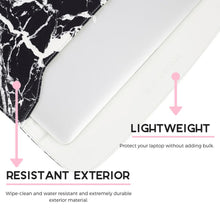 Load image into Gallery viewer, Black Marble Laptop Sleeve
