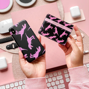 Dino Babe Card Holder